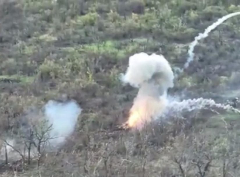 Появились кадры боевой работы Т-80 у села Павловка в ДНР: «Снес башню танку ВСУ»