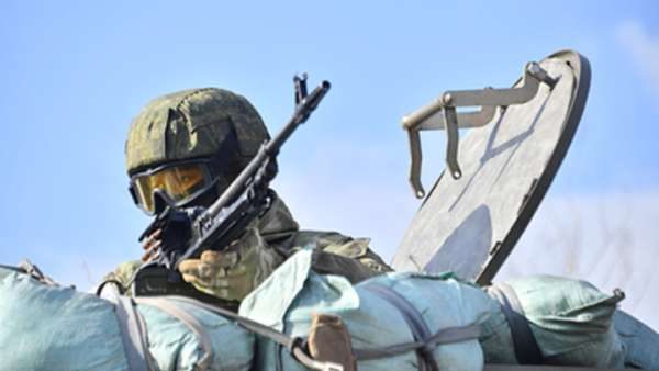 Русский морпех дал бой "до последнего магазина" укродиверсантам