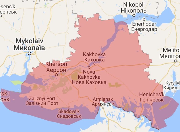 ВСУ наступают в Херсонской области. Местных жителей вывозят