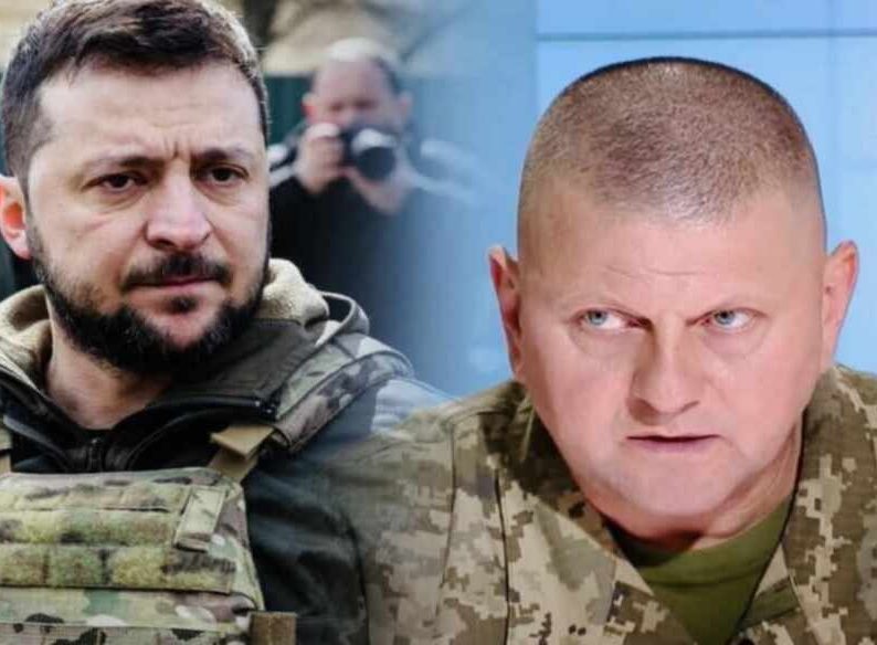 Сырский vs Залужный: крысиные разборки под ковром