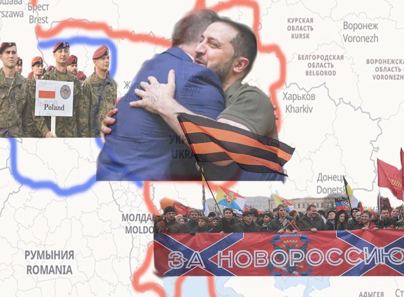 Зеленский отдает западные территории. Что в конечном итоге останется от Украины?