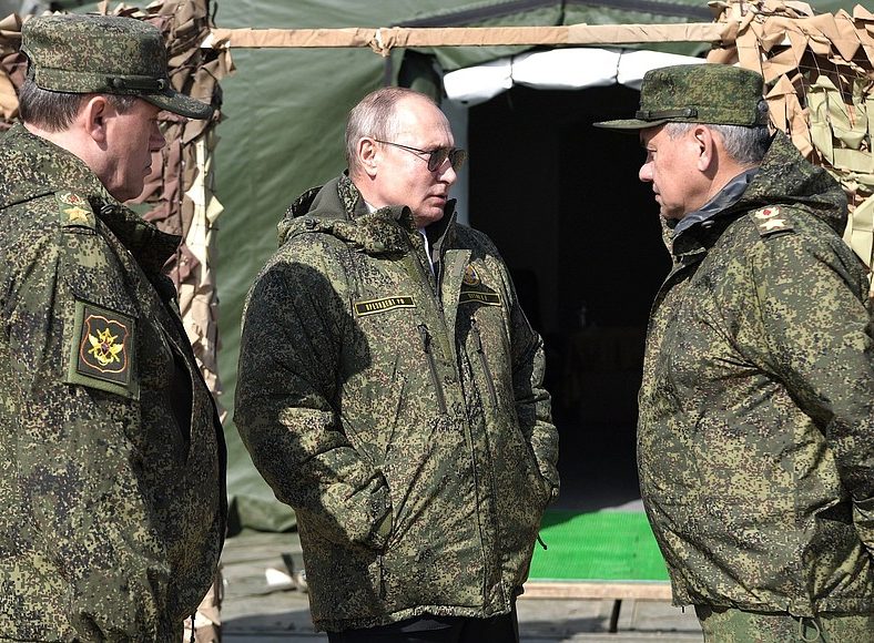 Шойгу сообщил Путину о завершении мобилизации