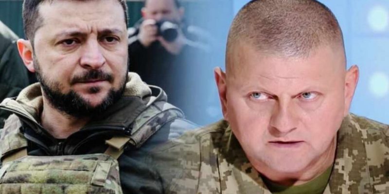 Противостояние марионеток США (Залужный) и Британии (Зеленский) набирает обороты