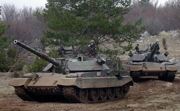 У ВСУ начались проблемы с вооружением, это видно по словенским танкам