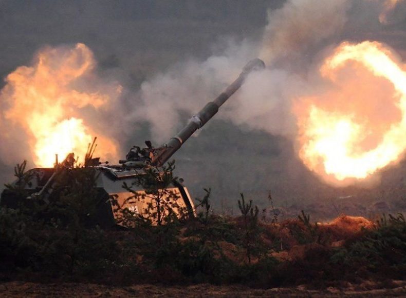 Российские войска наносят огневое поражение скоплениям ВСУ на правом берегу Днепра