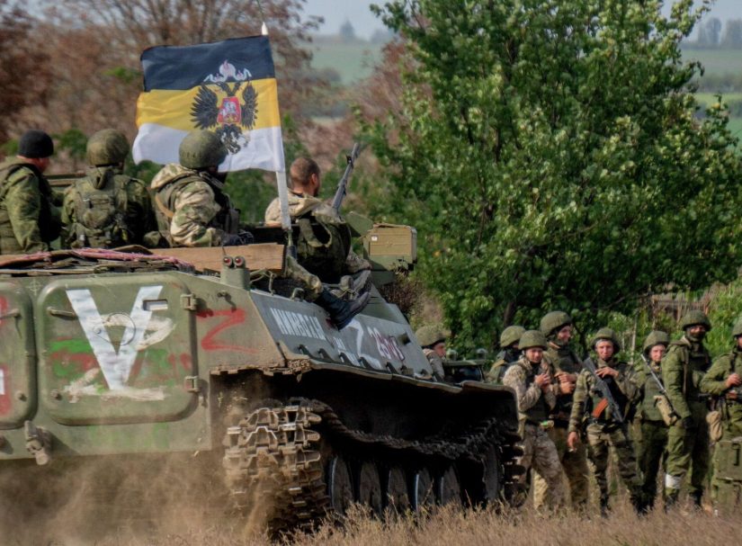 Российские войска проводят перегруппировку на левый берег Днепра