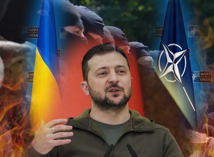 Офис Зеленского намерен уничтожить украинскую нацию ради «самого миролюбивого» военного блока