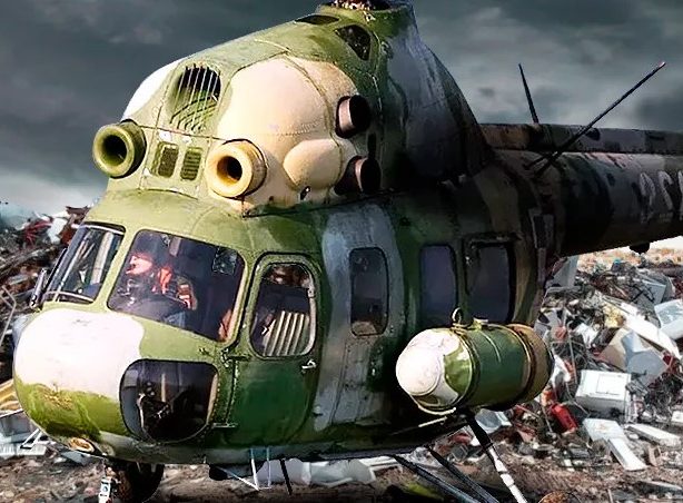 Как в Одесском порту «случайно завалялся» боевой вертолет