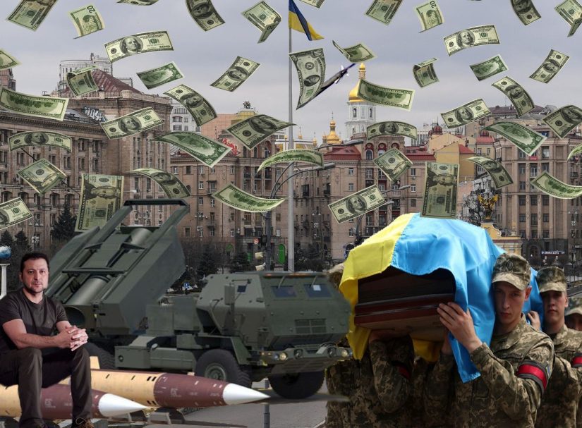 Украина находится на грани коллапса, а «партнеры» Зеленского обещают еще больше оружия