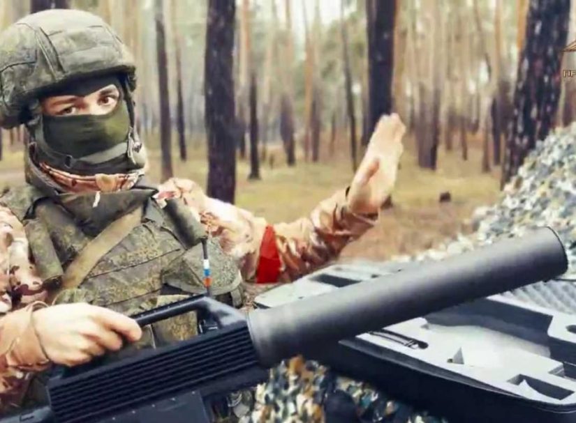 В зоне СВО показали новое подразделение – «Охотники на дронов» с особым ружьём