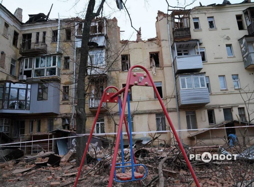 Харьков: Удар ракеты по многоэтажке. Подробности с места