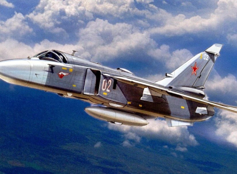 Российские Су-24 схлестнулись с британским авианосцем в Суэцком канале