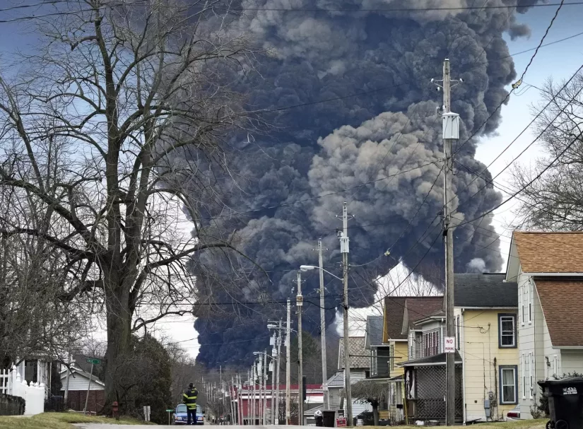По американскому городу был нанесен "ядерный удар"