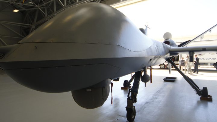 Упавший в Чёрном море беспилотник США может стать трофеем России