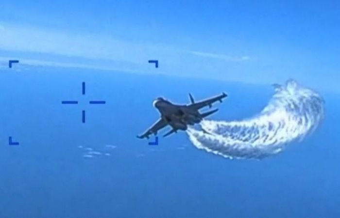 Пытаются водить за нос Россию: видео «встречи» Су-27 и MQ-9 Reaper разоблачает ложь США