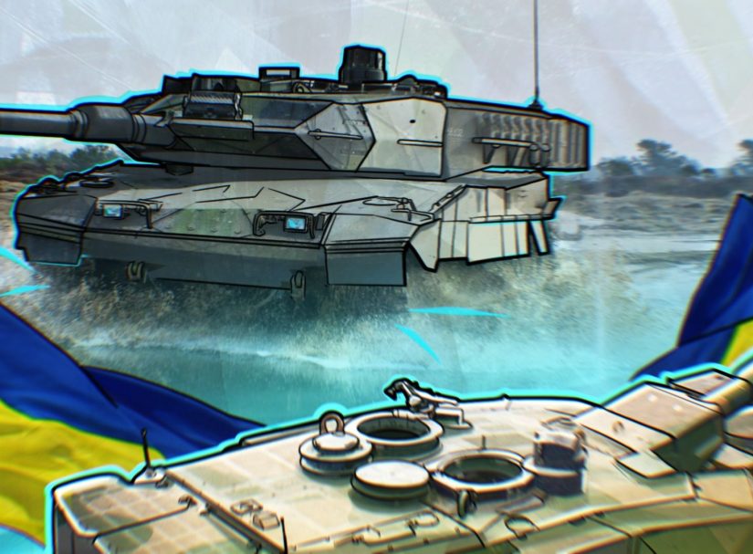 Немецкие танки Leopard-2A4 оказались легкой мишенью для российских войск