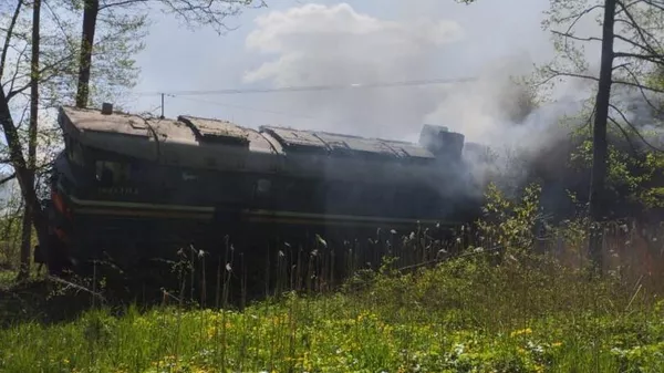 Поезд, сошедший с рельсов в Брянской области, был белорусским