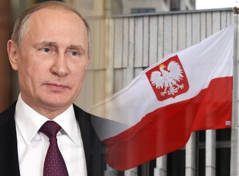 Польше стало не до смеха после шутки Путина про границы РФ