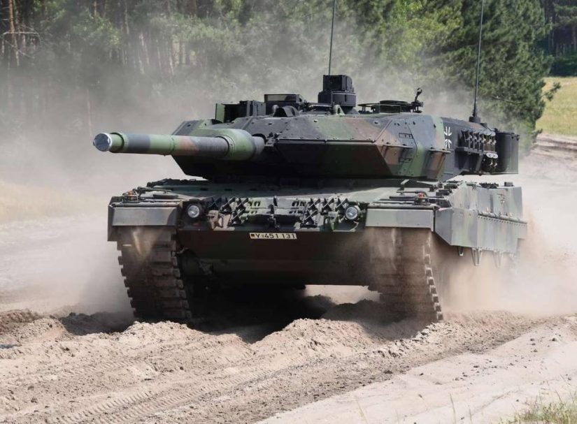 Появились данные о доставке трофейных танков Leopard в российский тыл