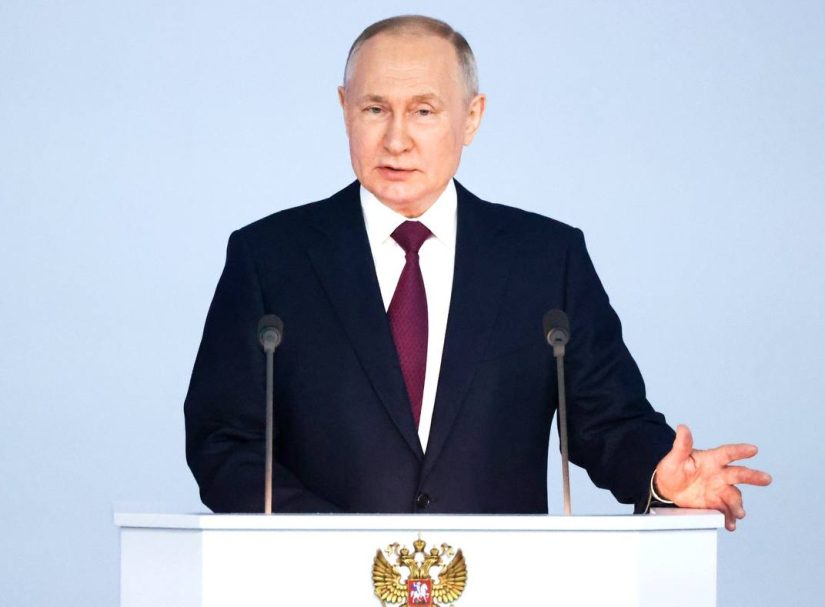 Путин выступит сегодня вечером с обращением к россиянам