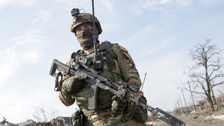 Русский спецназ коротко ответил на возвращение "Азова"* в Киев