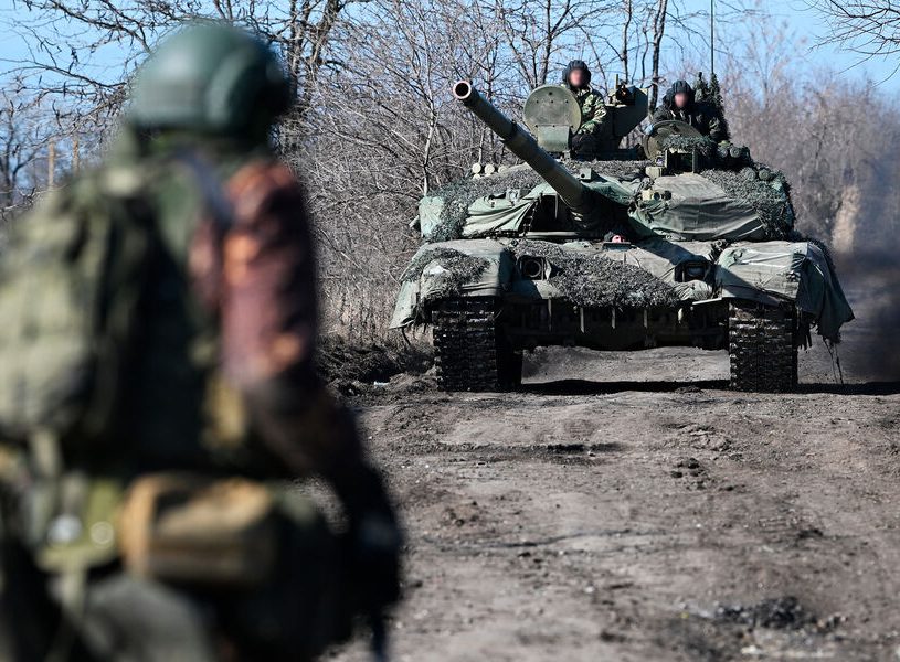 Российские войска нанесли удар по наступающим украинским подразделениям