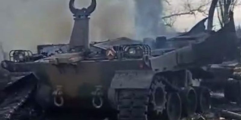 Польские САУ, переданные боевикам ВСУ чинят сами поляки