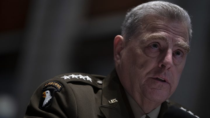 "Дикий скандал": Генерал Милли показал сверхсекретный центр Пентагона. Русские ракеты ударили сразу