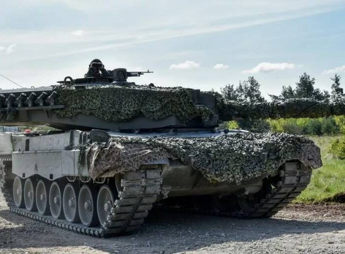 Российские бойцы уничтожили Leopard 2 с полностью немецким экипажем