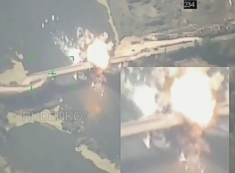 Наступающая русская армия уничтожила последний мост под Купянском. ВСУ в западне