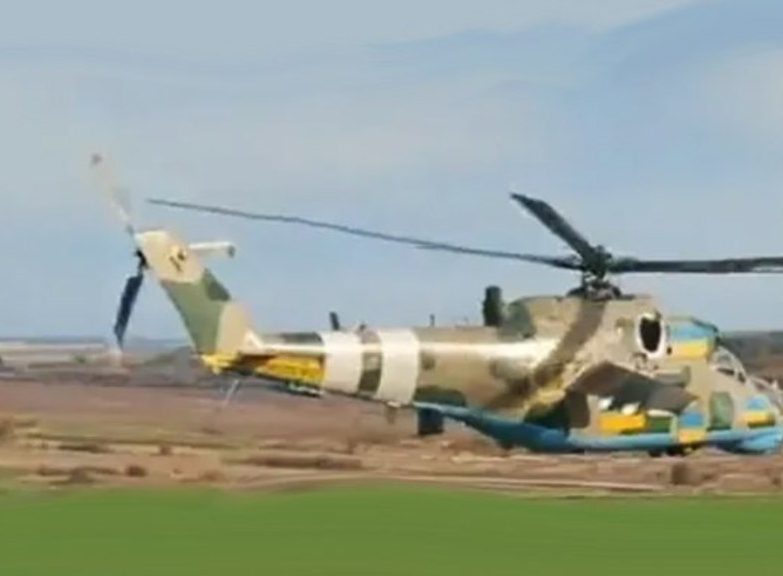 Украина отправляет на фронт вертолет, участвовавший в ликвидации Чернобыльской катастрофы