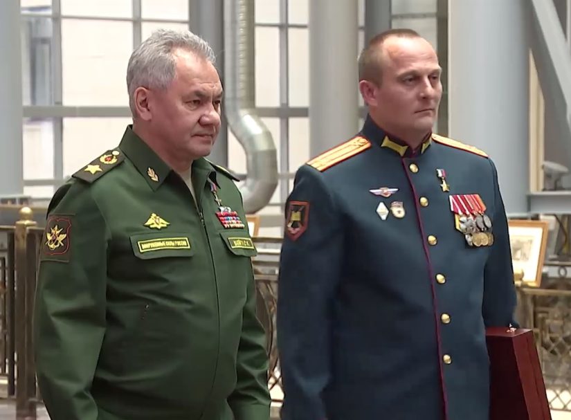 Полковник Иван Клещерёв получил звание Героя России