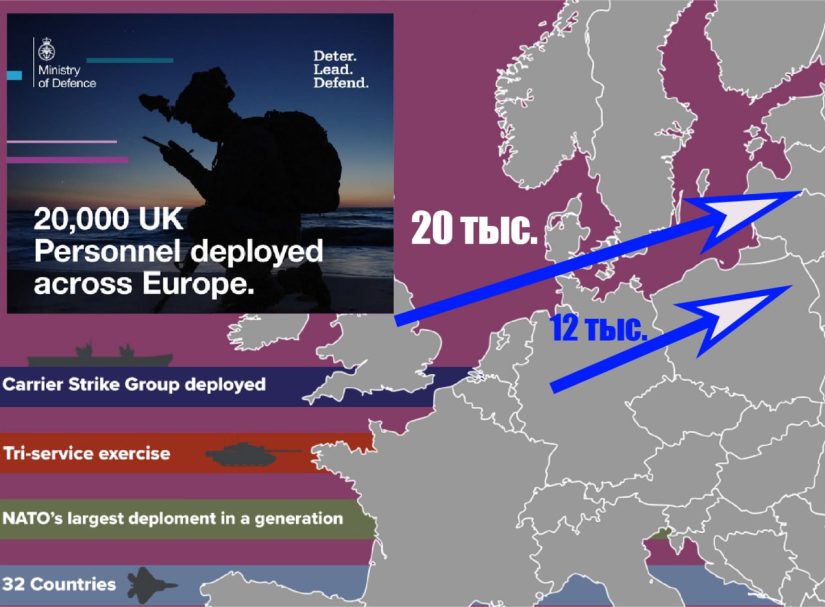 Военные приготовления НАТО в Европе набирают обороты
