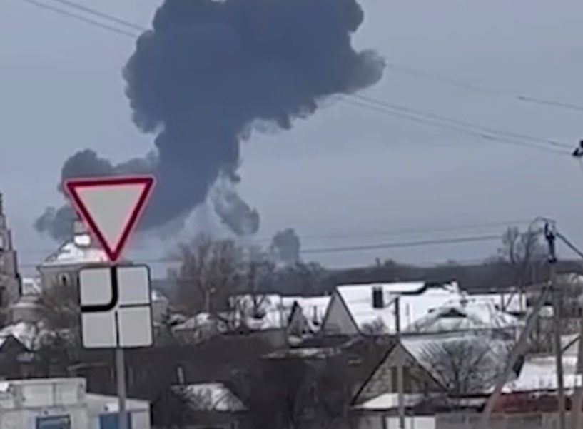 Минобороны РФ: ИЛ-76 над Белгородской областью был сбит ВСУ