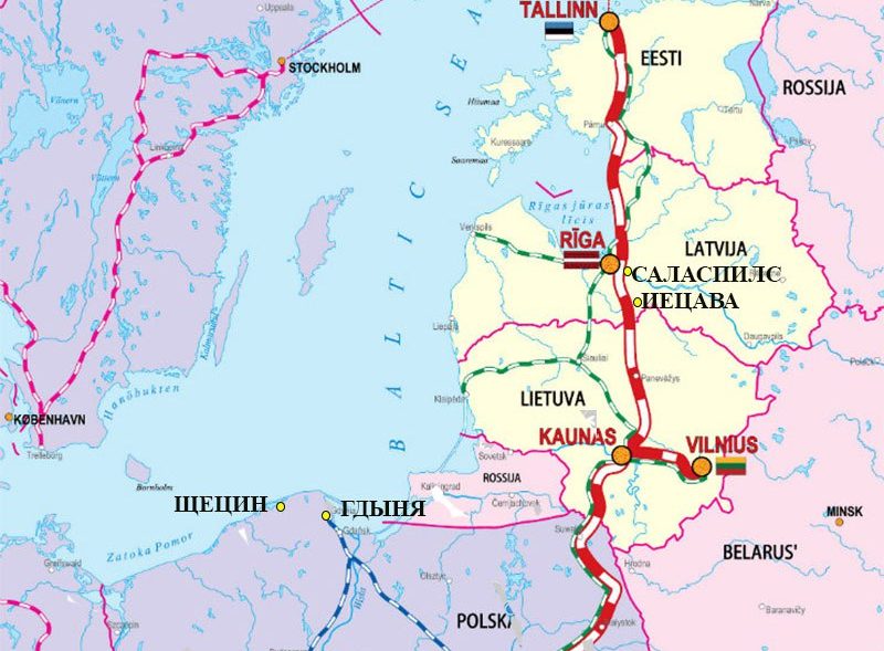 Rail Baltica – железнодорожная артерия НАТО
