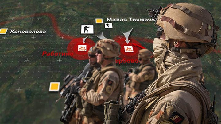 В Работино кинжальный бой, французы будут брать Авдеевку