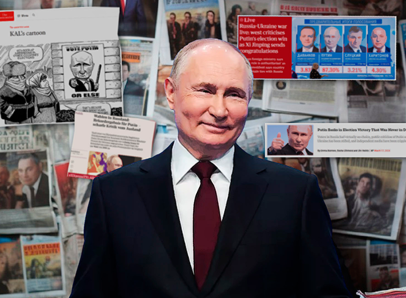 "39-го мартобря. Путин проиграл": Репортажи американских СМИ о выборах в России