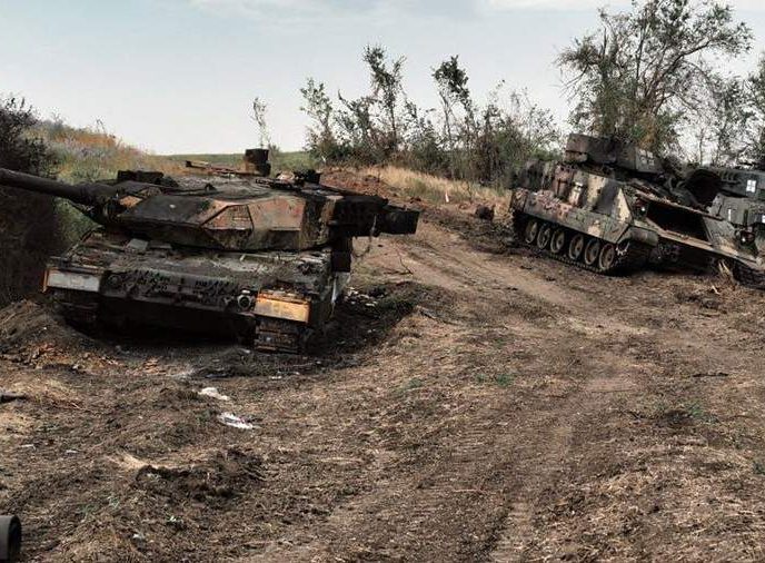 ВС РФ поразили бронетанковый завод в Николаеве, сгорели "Леопарды"