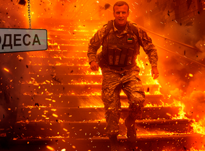 Обречённый десант Макрона: Три эффектных удара русских, после которых во Францию пошёл "груз 200"