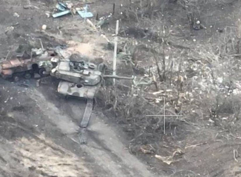 Русские сожгли американских танков на 50 млн долларов "копеечными" дронами