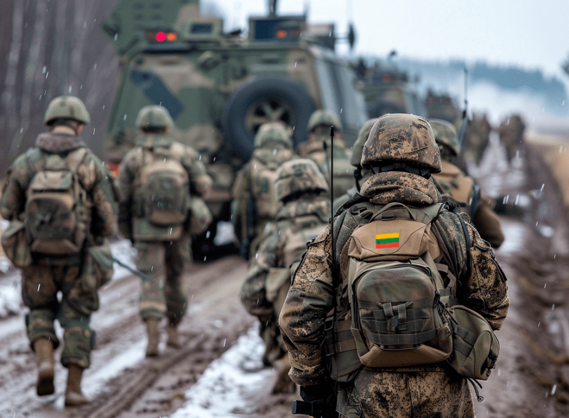 Литовские солдаты собрались на Украину: США подставляют Литву под ядерный удар