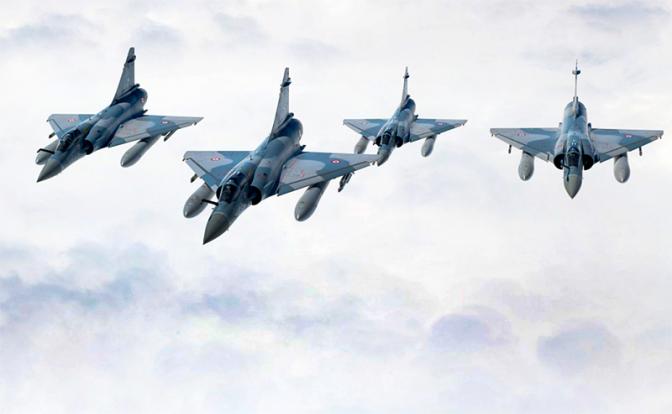 Mirage-5000 из Франции станет хорошей мишенью для русских ракет