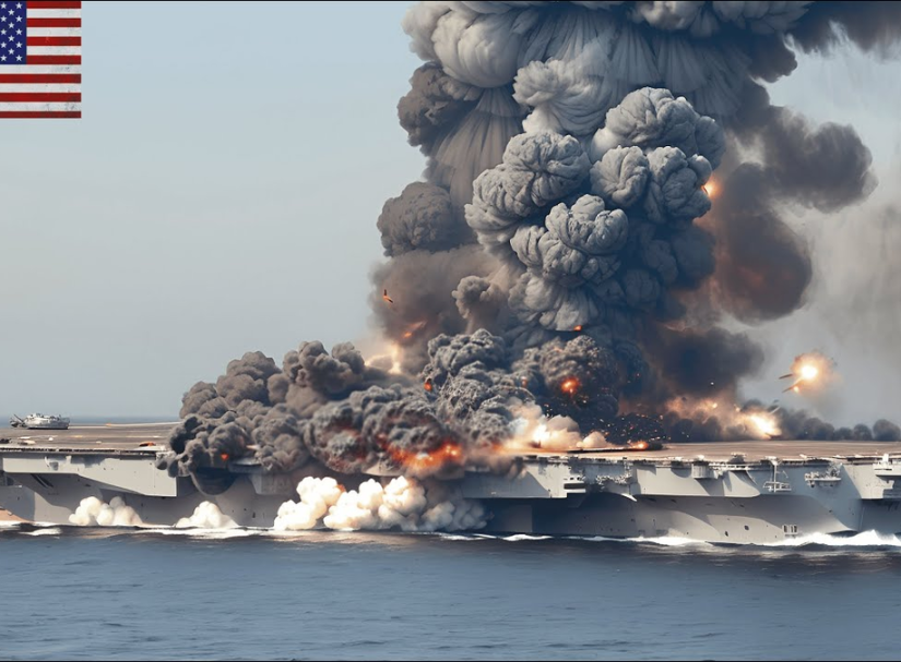 Хуситы разнесли легендарный авианосец США. России представляется уникальная возможность навести порядок в Черном море