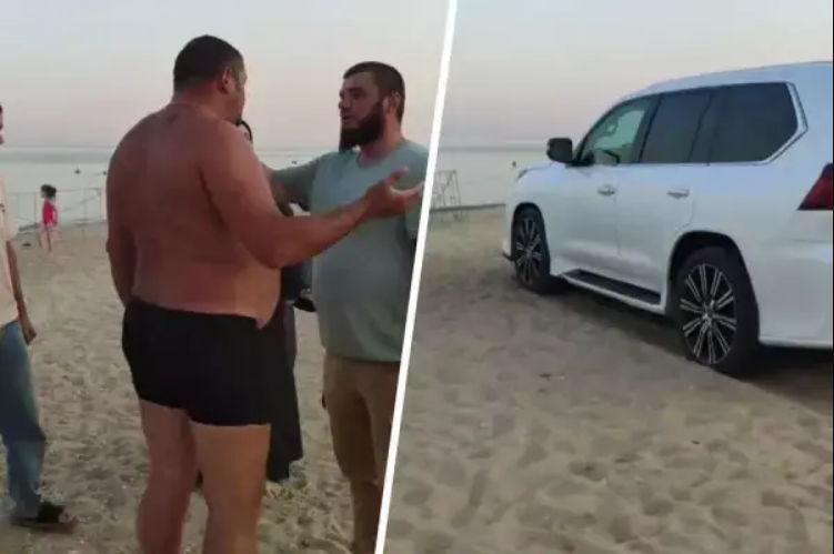 Командир спецназа «Ахмат» опубликовал извинения «недочеченца», заехавшего на пляж в Мариуполе (Видео)