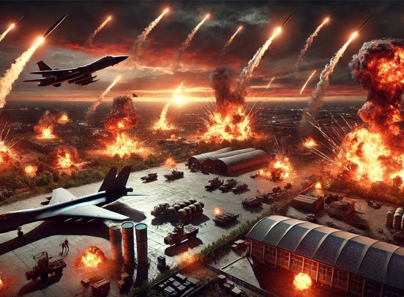 "Большое зарево": Cильная взрывная волна после удара по военному аэродрому. Каких самолетов лишились ВСУ?