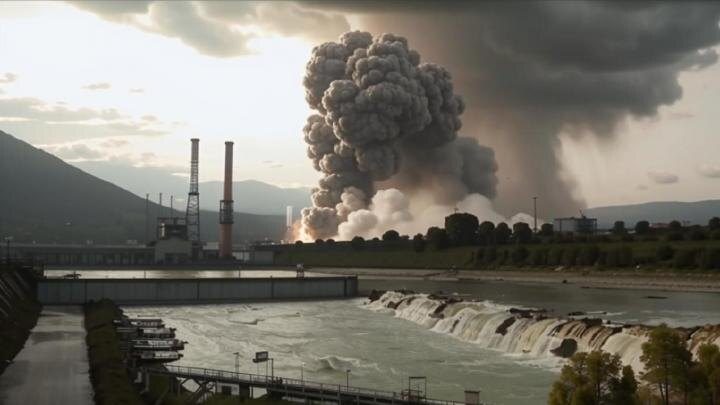 Прилет по Киевской ГЭС: Противнику не удалось скрыть масштабы разрушений. Зеленскому пришлось признать истину