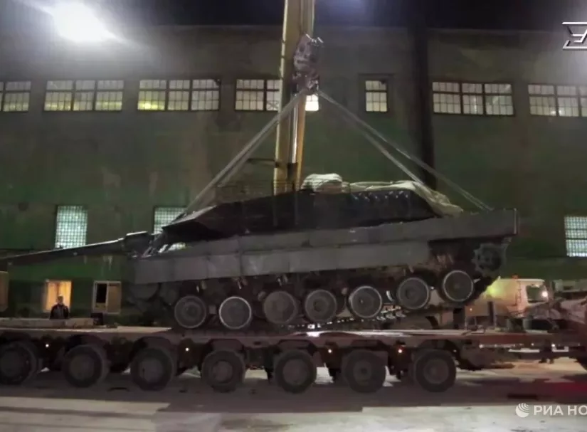 Кадры с захваченным на Украине танком Leopard вызвали испуг в США. Чего боятся на Западе