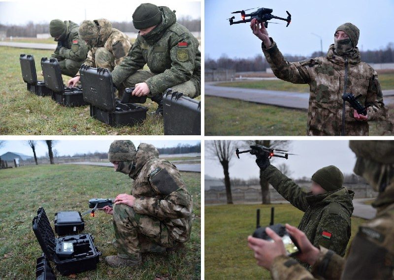 В ВС РБ проходит сбор с операторами БЛА