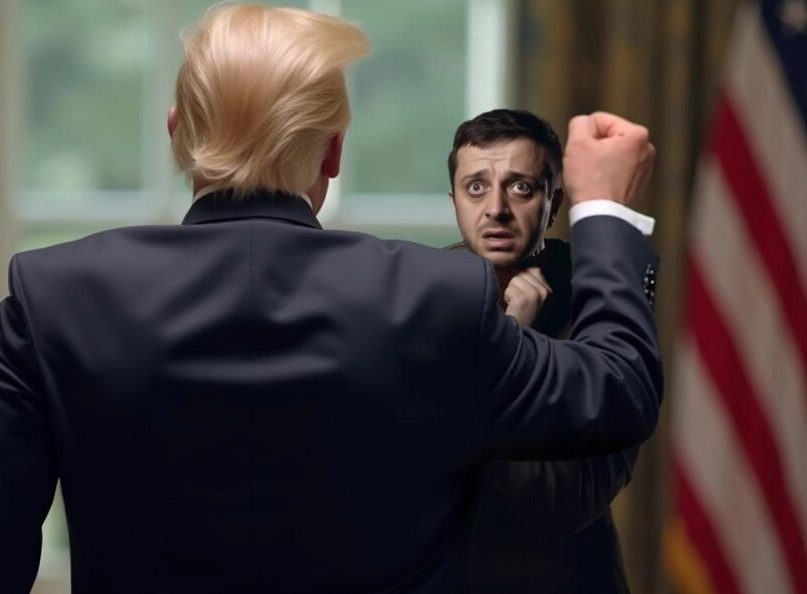 А пояс-то ненастоящий. Стал известен новый провал Зеленского в Овальном кабинете