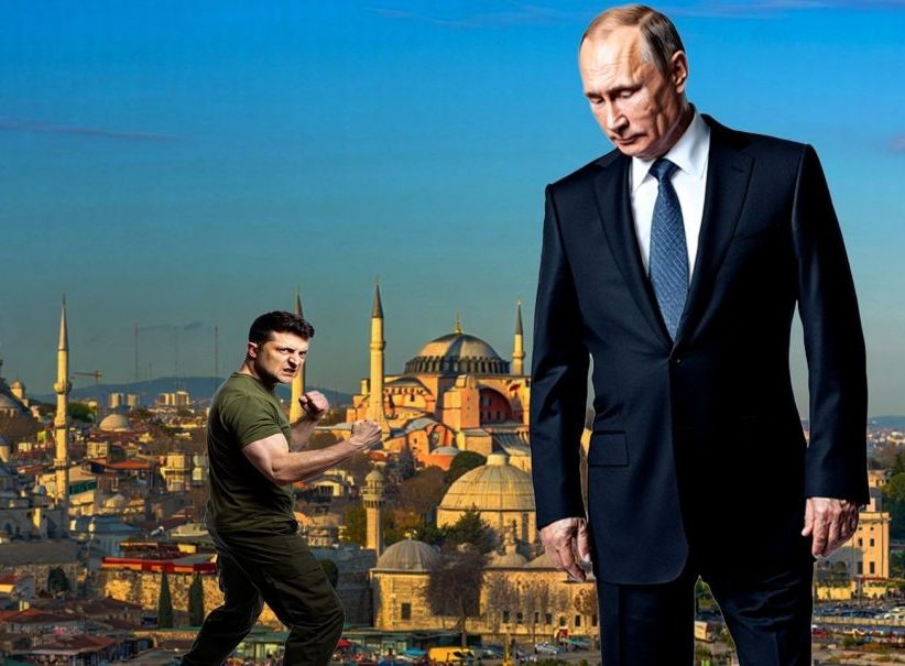 «Подлый трус, выходи!»: Зеленский устроит шоу по оскорблению Путина в Стамбуле – считает политолог Марков